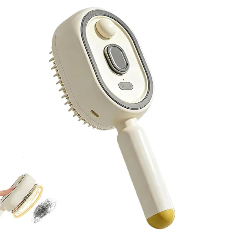 GlowBrush™ Massage Comb 💆‍♀️✨ — Mist, Massage & Detangle