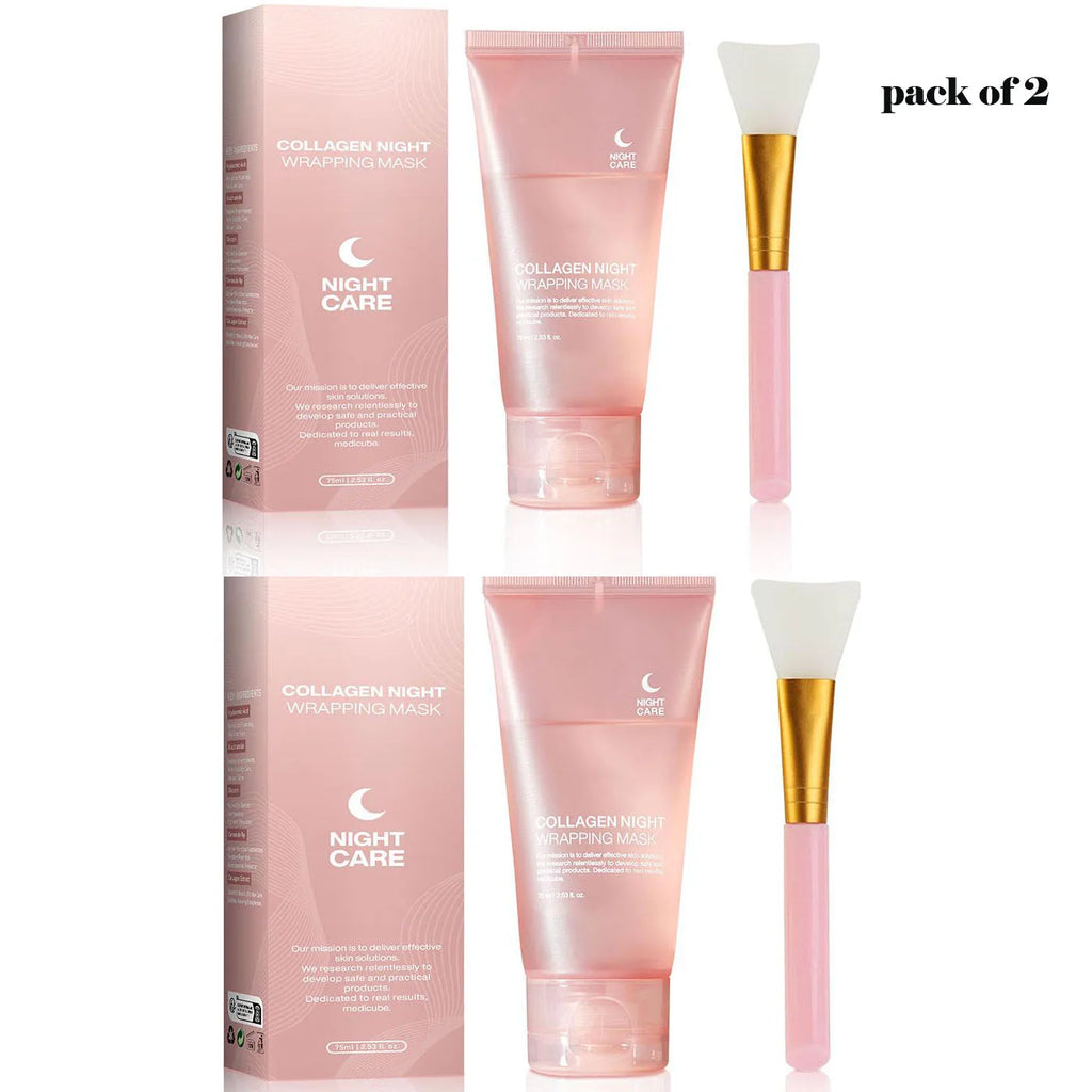 GlowWrap Collagen Overnight Face Mask