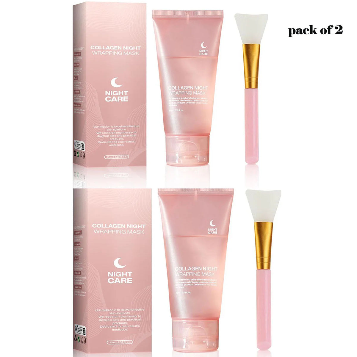 GlowWrap Collagen Overnight Face Mask