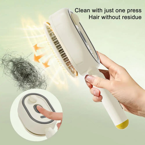GlowBrush™ Massage Comb 💆‍♀️✨ — Mist, Massage & Detangle