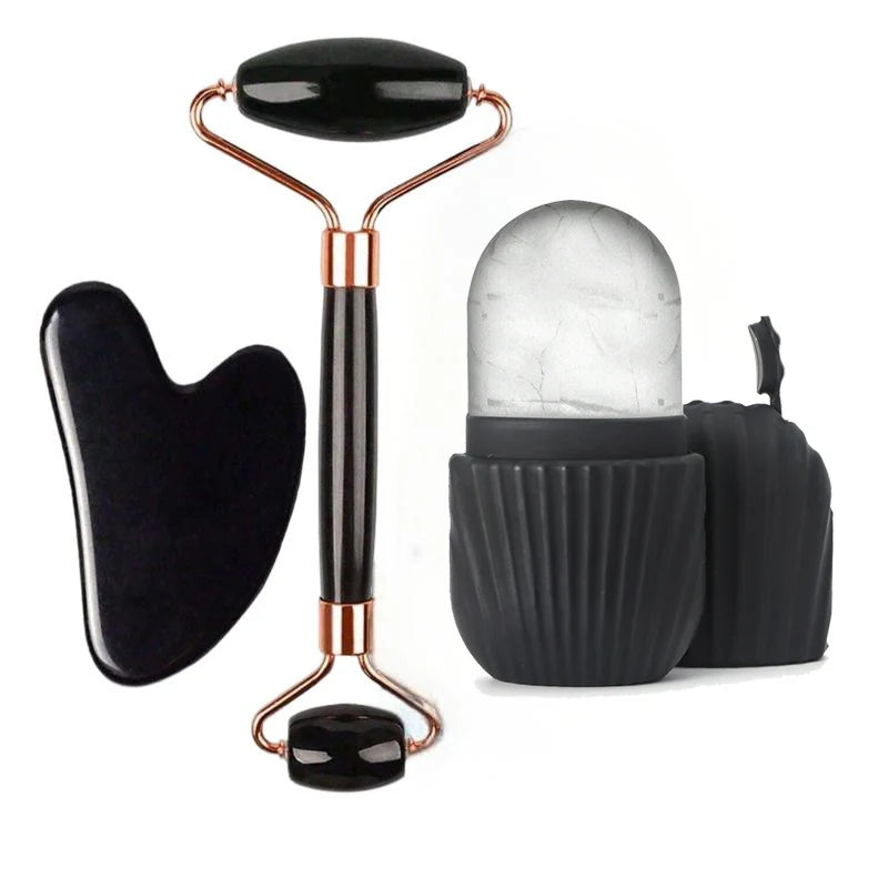Ice Face Roller & Gua Sha Facial Massage Tool