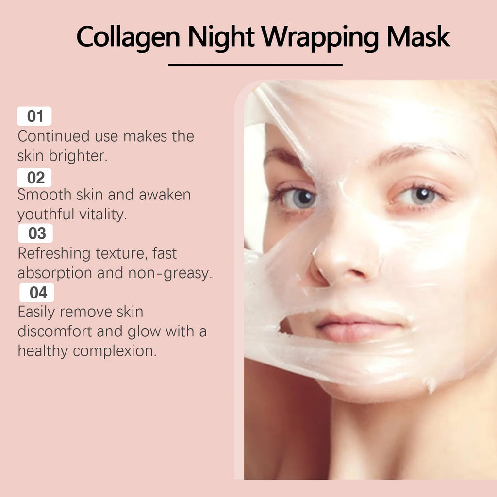 GlowWrap Collagen Overnight Face Mask
