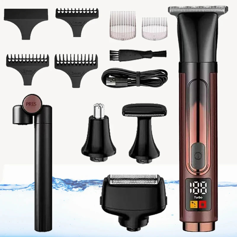 4-in-1 Electric Body Shaver & Back Hair Trimmer