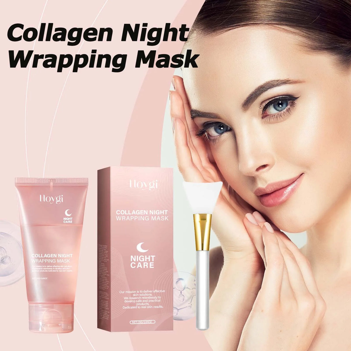 GlowWrap Collagen Overnight Face Mask