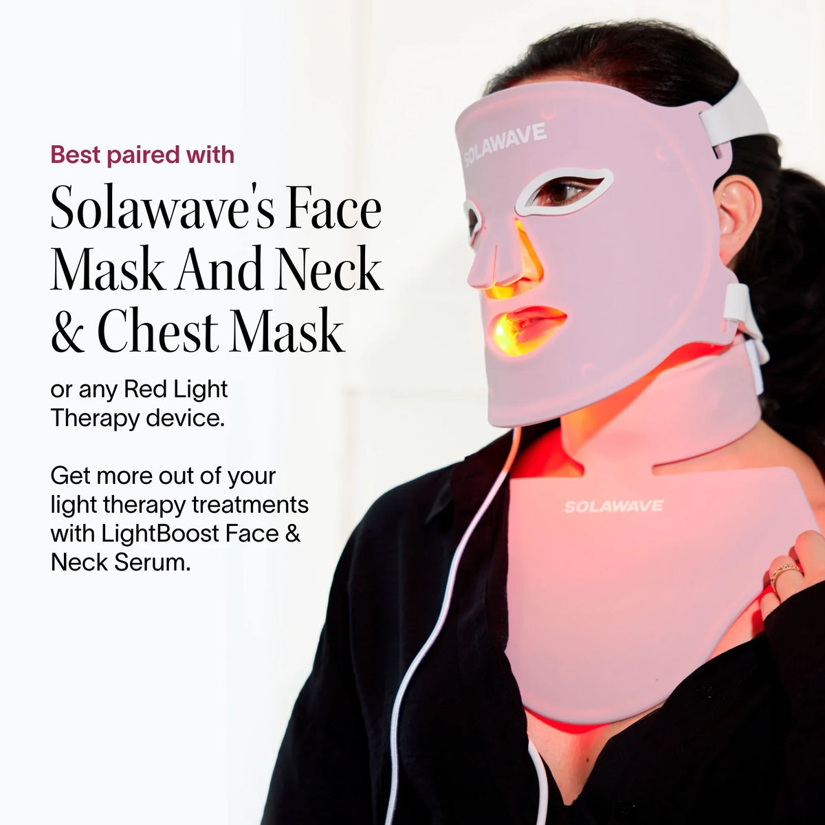 Light Therapy Boosting Face & Neck Serum